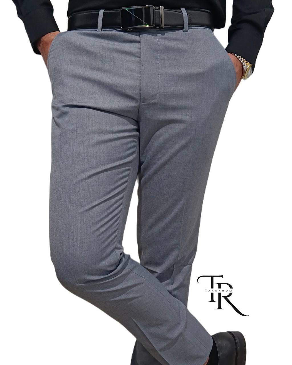 شلوار پارچه ای فاستونی(التین) الگو کلاسیک در ۵ رنگ‌متفاوت سایز بندی ۴۴ تا ۵۲  به همراه استر زانو  دوخت تمام صنعتی